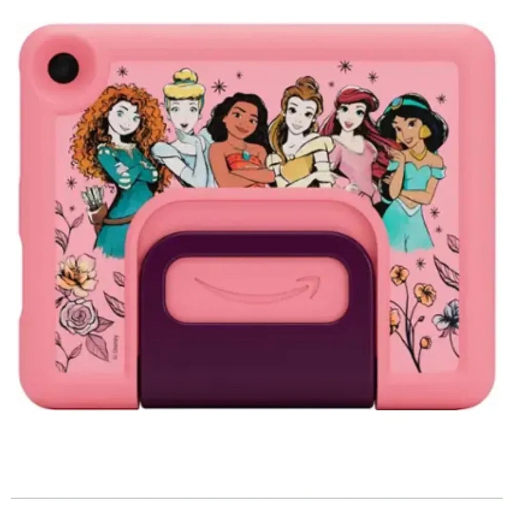 Amazon Fire HD 8 Tablet Pink Durable Case AND headphones!